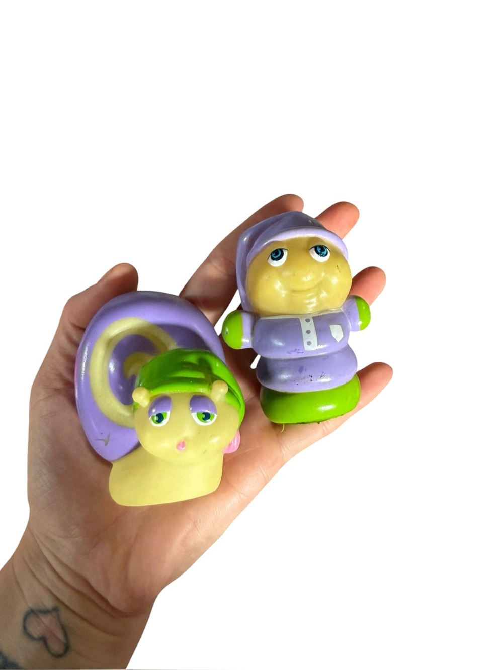 Vintage Hasbro glo work and glo snail